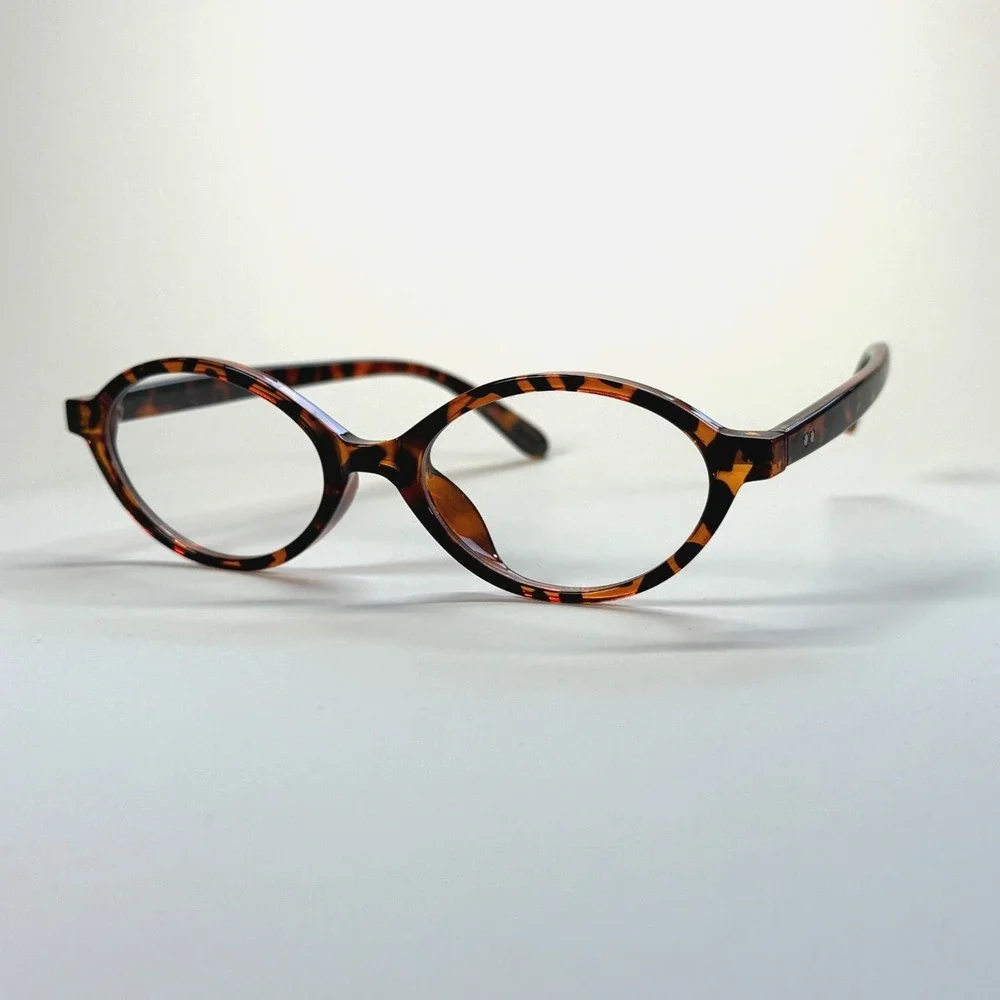 Unbranded‎ TR30270 C61 Eyeglasses Frame Only 51-18-142 Brown Tortoise Shell Oval